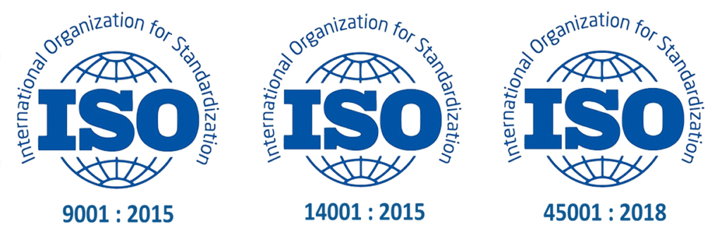 ISO certificates